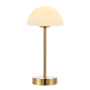 JONATHAN Y Lighting Xavier 13" Tall LED Buffet Table Lamp Brass Gold