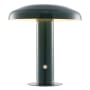 JONATHAN Y Lighting Suillius 11" Tall LED Buffet Table Lamp Forest Green