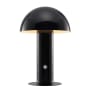 JONATHAN Y Lighting Boletus 11" Tall LED Buffet Table Lamp Black