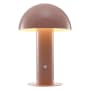 JONATHAN Y Lighting Boletus 11" Tall LED Buffet Table Lamp Pink