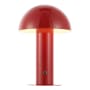 JONATHAN Y Lighting Boletus 11" Tall LED Buffet Table Lamp Red