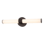 JONATHAN Y Lighting Brooks 2 Light 21" Wide LED Bath Bar Oil Rubbed Bronze / White