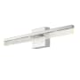 JONATHAN Y Lighting Mario 22" Wide LED Bath Bar Chrome / Clear