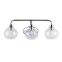 JONATHAN Y Lighting Sandrine 3 Light 26" Wide LED Bathroom Vanity Light Chrome