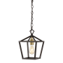 JONATHAN Y Lighting Oslin 8" Wide LED Mini Pendant Oil Rubbed Bronze / Brass Gold