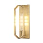 JONATHAN Y Lighting Chloe 14" Tall LED Wall Sconce Brass Gold