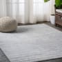 JONATHAN Y Lighting Modern Persian 3' x 5' Polypropylene Botanical, Traditional, and Vintage Indoor Area Rug Gray