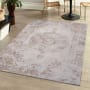 JONATHAN Y Lighting Modern Persian 7-3/4' x 10' Polypropylene Border and Traditional Indoor Rectangular Area Rug Brown / Cream