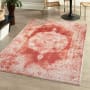 JONATHAN Y Lighting Modern Persian 3' x 5' Polypropylene Traditional and Vintage Indoor Area Rug Peach / Ivory
