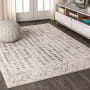 JONATHAN Y Lighting Moroccan Hype 3' x 5' Polypropylene Trellis Indoor Rectangular Area Rug Cream / Gray