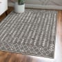 JONATHAN Y Lighting Moroccan Hype 3' x 5' Polypropylene Trellis Indoor Rectangular Area Rug Gray / Cream