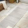 JONATHAN Y Lighting South Beach 2' x 8' Polypropylene Geometric, Moroccan & Tribal, and Trellis Indoor/Outdoor Runner Cream / Gray