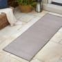 JONATHAN Y Lighting Scandinavian 2' x 8' Polypropylene Striped Indoor/Outdoor Runner Gray / Ivory