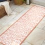 JONATHAN Y Lighting Santa Monica 2-1/4' x 10' Polypropylene Vintage Indoor/Outdoor Runner Cream / Orange
