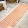JONATHAN Y Lighting Santa Monica 2' x 8' Polypropylene Striped Indoor/Outdoor Runner Orange / Cream
