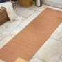 JONATHAN Y Lighting Tuscan Sun Collection 2-1/4' x 8' Polypropylene Solid Indoor/Outdoor Runner Orange