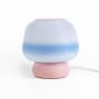 JONATHAN Y Lighting Portobello 10" Tall LED Novelty Table Lamp Blue / White