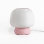 JONATHAN Y Lighting Portobello 10" Tall LED Novelty Table Lamp White / Light Pink