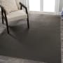 JONATHAN Y Lighting Washable 7-3/4' x 10' Polyester Solid Indoor Rectangular Area Rug Dark Gray