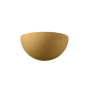 Justice Design Group Ambiance 2 Light 10" Tall Wall Sconce Muted Yellow