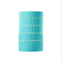 Justice Design Group Ambiance 10" Tall LED Wall Sconce Reflecting Pool