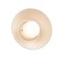 Justice Design Group Ambiance 10" Tall LED Wall Sconce Matte White