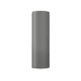 Justice Design Group Ambiance 2 Light 17" Tall Half Cylinder Open Top Wall Sconce Gloss Grey