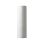Justice Design Group Ambiance 2 Light 17" Tall Half Cylinder Open Top Wall Sconce Matte White