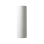 Justice Design Group Ambiance 2 Light 17" Tall Half Cylinder Open Top Wall Sconce Matte White / Champagne Gold