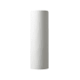 Justice Design Group Ambiance 24" Tall Outdoor Wall Sconce Matte White / Champagne Gold
