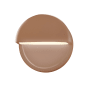 Justice Design Group Ambiance 8" Tall Wall Sconce Adobe
