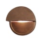 Justice Design Group Ambiance 8" Tall Wall Sconce Antique Copper