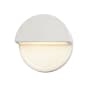 Justice Design Group Ambiance 8" Tall Wall Sconce Bisque