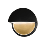 Justice Design Group Ambiance 8" Tall Wall Sconce Carbon Matte Black / Champagne Gold
