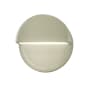 Justice Design Group Ambiance 8" Tall Wall Sconce Celadon Green Crackle