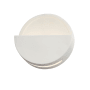 Justice Design Group Ambiance 8" Tall Open Top LED ADA Wall Sconce Bisque