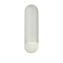 Justice Design Group Ambiance 20" Tall Wall Sconce Matte White