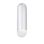 Justice Design Group Ambiance 20" Tall Outdoor Wall Sconce Gloss White