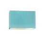 Justice Design Group Ambiance 2 Light 8" Tall Closed Top Outdoor Wall Sconce Reflecting Pool