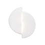Justice Design Group Ambiance 9" Tall LED Wall Sconce Gloss White