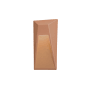 Justice Design Group Ambiance 15" Tall 3000K LED Outdoor Wall Sconce Adobe