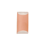 Justice Design Group Ambiance 11" Tall LED Wall Sconce Gloss Blush