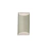 Justice Design Group Ambiance 11" Tall LED Wall Sconce Celadon Green Crackle