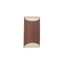Justice Design Group Ambiance 11" Tall Wall Sconce Canyon Clay