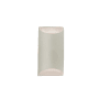 Justice Design Group Ambiance 11" Tall Wall Sconce White Crackle