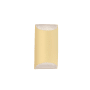 Justice Design Group Ambiance 11" Tall Wall Sconce Muted Yellow