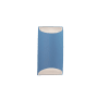 Justice Design Group Ambiance 11" Tall LED Wall Sconce Sky Blue