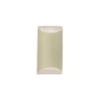 Justice Design Group Ambiance 11" Tall Wall Sconce Vanilla Gloss