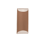 Justice Design Group Ambiance 2 Light 14" Tall Wall Sconce Adobe