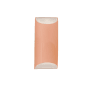 Justice Design Group Ambiance 2 Light 14" Tall Wall Sconce Gloss Blush